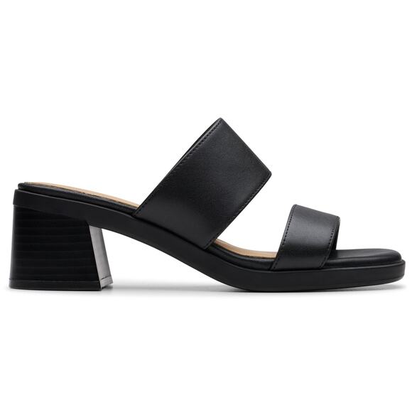 NWT Clarks Women’s Jaylan Dusk Black Leather Shoes – Size 8.5 Medium - Picture 2 of 7